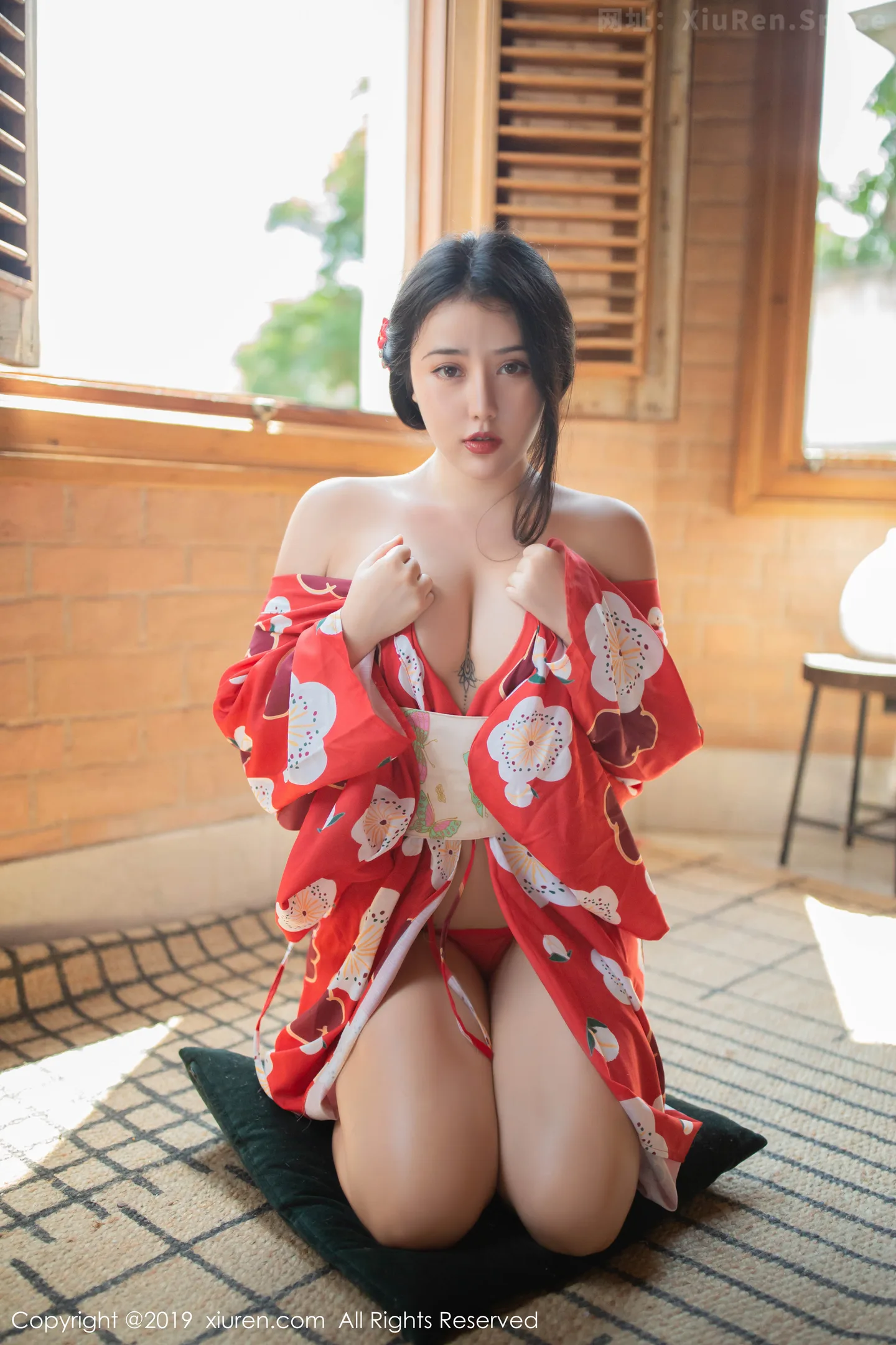 图片[5]-[XiuRen秀人网]VOL.1492 女神Manuela玛鲁娜迈阿密旅拍私房和服半脱激情捆绑诱惑写真58P-秀人网官方网站